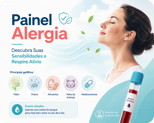 Painel Alergia – Descubra Suas Sensibilidades e Respire Alívio