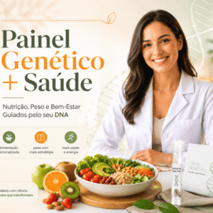 Painel Genético + Saúde – Nutrição, Peso e Bem-Estar Guiados pelo seu DNA
