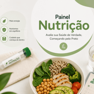 Painel Nutrição – Avalie sua Saúde de Verdade, Começando pelo Prato